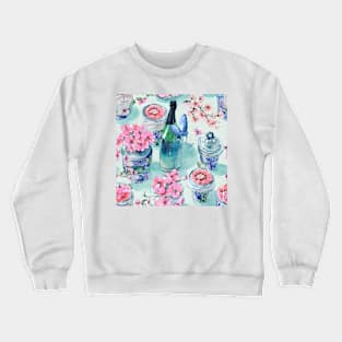 Party time watercolor Crewneck Sweatshirt